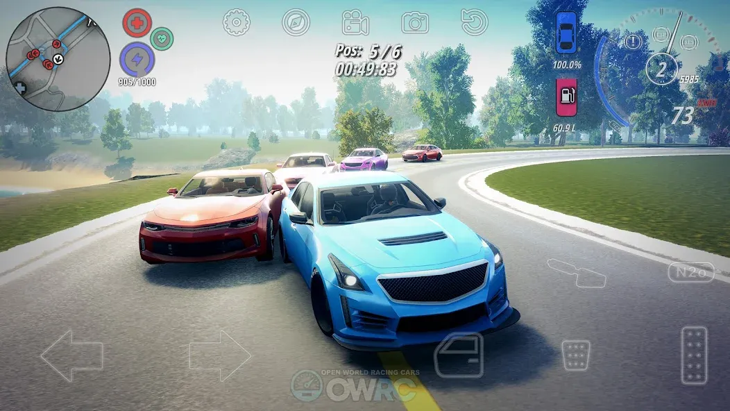 OWRC: Open World Racing Cars (ОВРК ) [МОД Меню] Screenshot 5