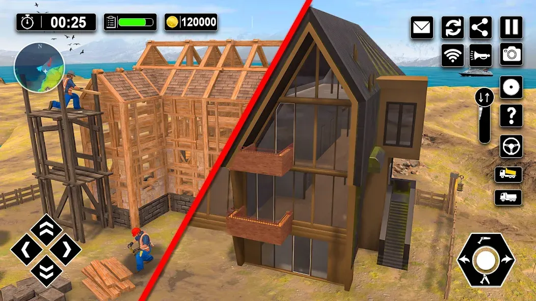 Wood House Construction Game [МОД Unlimited Money] Screenshot 4