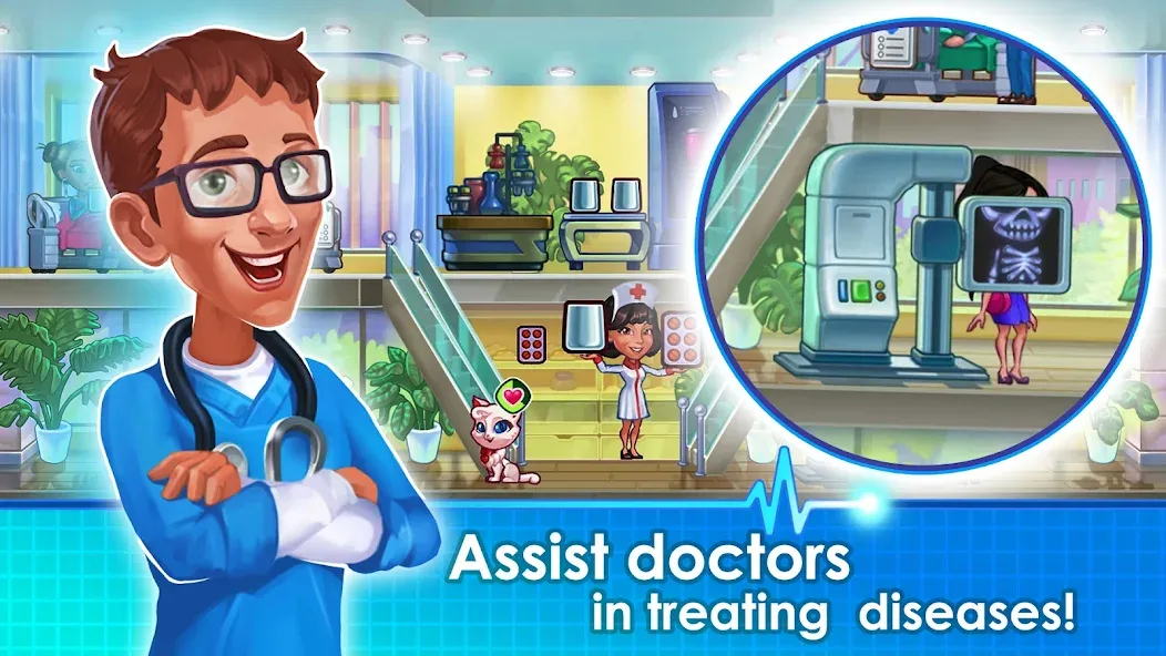 Doctor Dash ASMR Hospital (Клиника Дэш Безумный Госпиталь) [МОД Все открыто] Screenshot 4