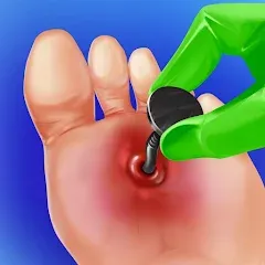 Взломанная Doctor Dash ASMR Hospital (Клиника Дэш Безумный Госпиталь)  [МОД Все открыто]