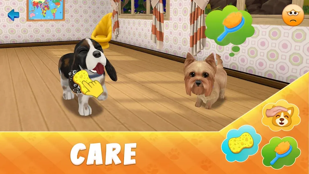 Dog Town: Puppy Pet Shop Games (Догтаун) [МОД Бесконечные монеты] Screenshot 4