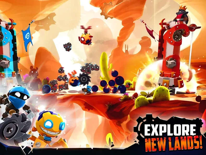 Badland Brawl (Бэдлэнд Броул) [МОД Бесконечные монеты] Screenshot 3