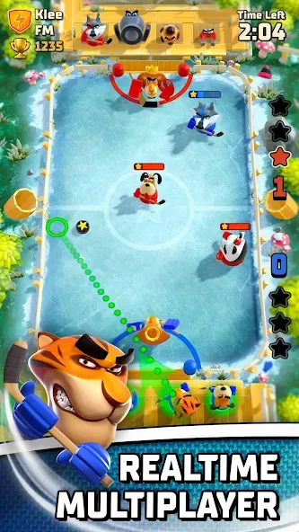 Rumble Hockey (Рамбл Хоккей) [МОД Бесконечные деньги] Screenshot 1