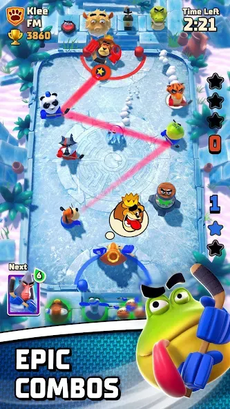 Rumble Hockey (Рамбл Хоккей) [МОД Бесконечные деньги] Screenshot 3