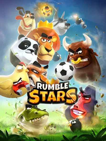 Rumble Stars Football (Рамбл Старс) [МОД Бесконечные деньги] Screenshot 5