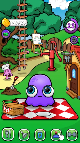 Moy 7 - Virtual Pet Game [МОД Много монет] Screenshot 1