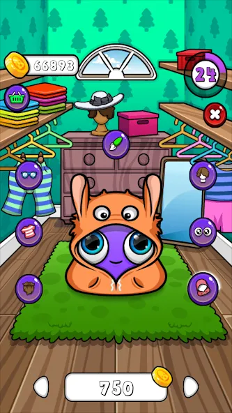 Moy 7 - Virtual Pet Game [МОД Много монет] Screenshot 4