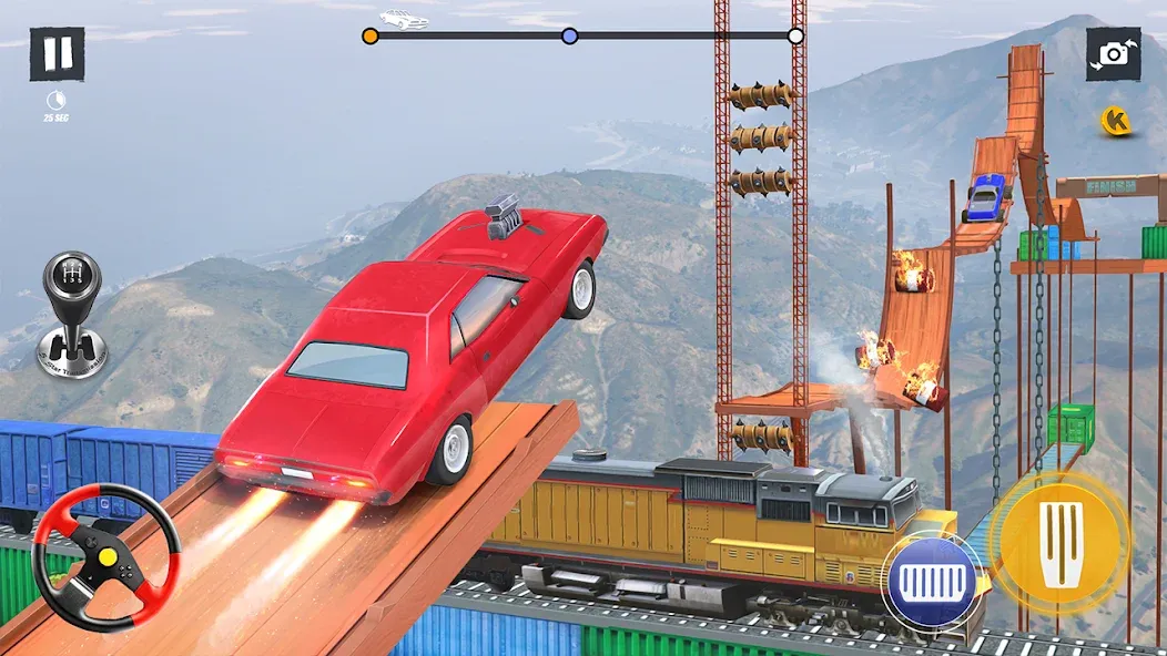 Car Stunt Games 3D Car Games [МОД Много денег] Screenshot 1