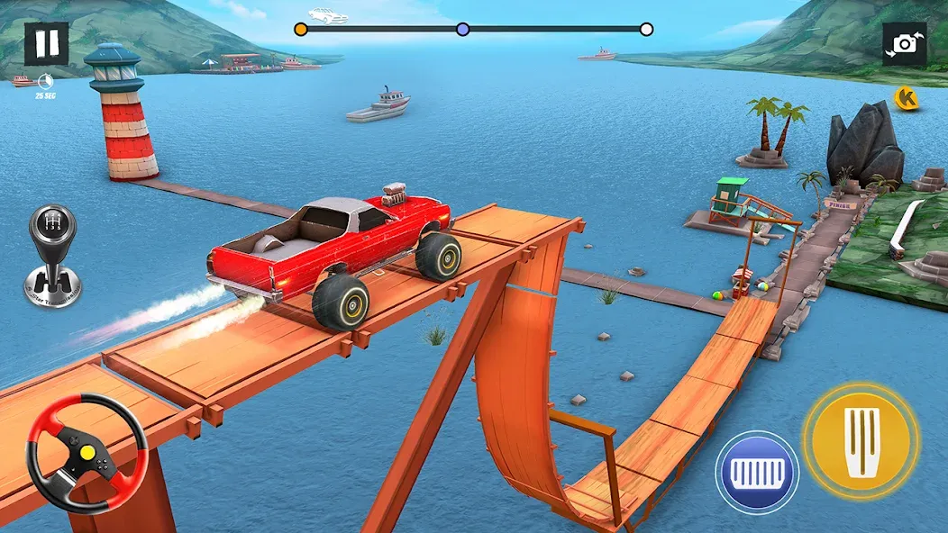 Car Stunt Games 3D Car Games [МОД Много денег] Screenshot 3