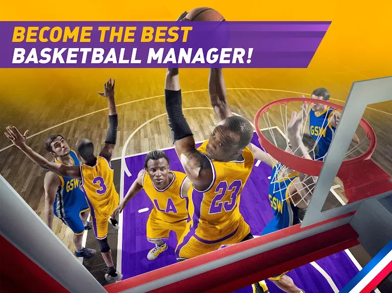 Basketball Fantasy Manager NBA [МОД Бесконечные деньги] Screenshot 2