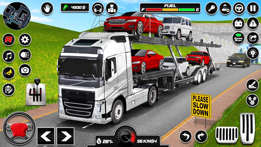 Car Transporter 3d:Truck Games [МОД Все открыто] Screenshot 1