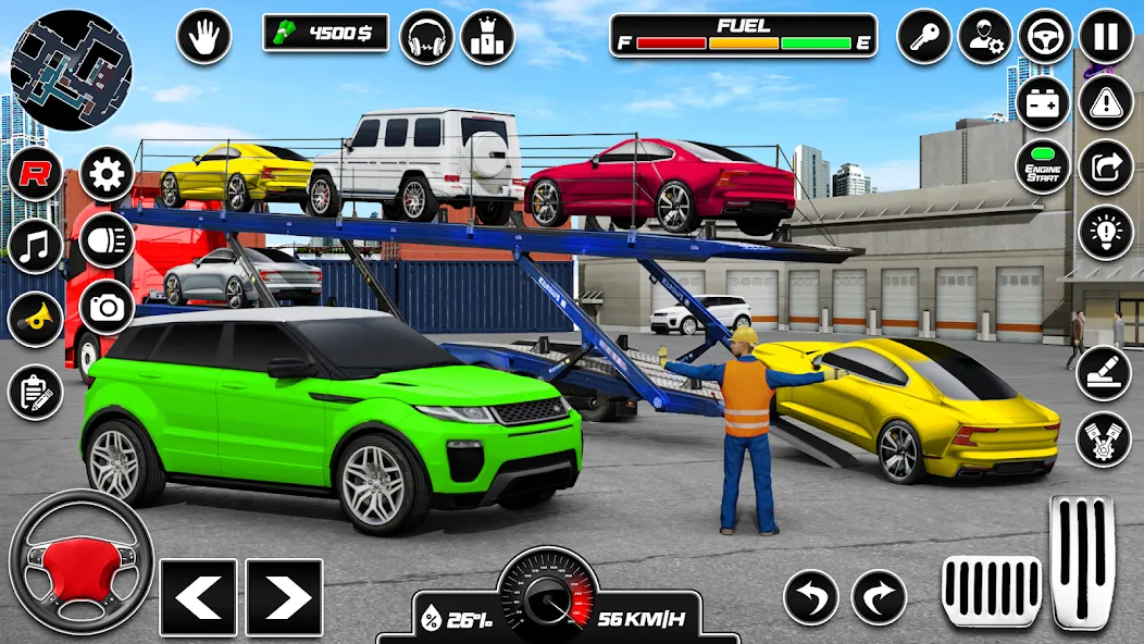 Car Transporter 3d:Truck Games [МОД Все открыто] Screenshot 3