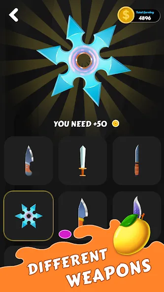 Fruit Cut Master - Crazy Slash (Фрут Кат Мастер) [МОД Бесконечные монеты] Screenshot 2