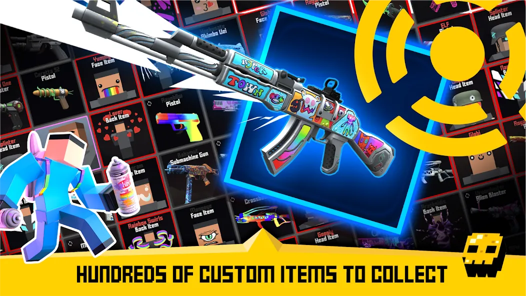 Krunker FRVR - Multiplayer FPS (Крункер ФРВР) [МОД Mega Pack] Screenshot 4