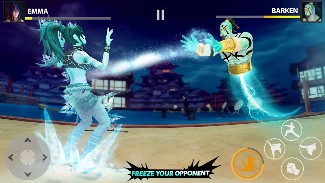 Ninja Clash: Karate Fighters (Ниндзя Мастер) [МОД Меню] Screenshot 3
