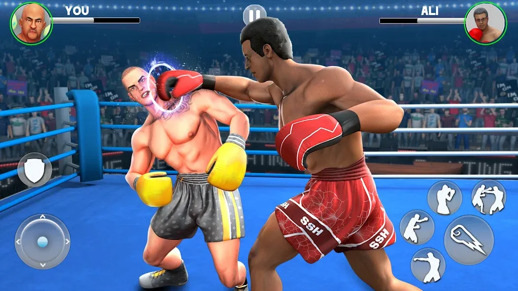 Kick Boxing Games: Fight Game [МОД Бесконечные монеты] Screenshot 3
