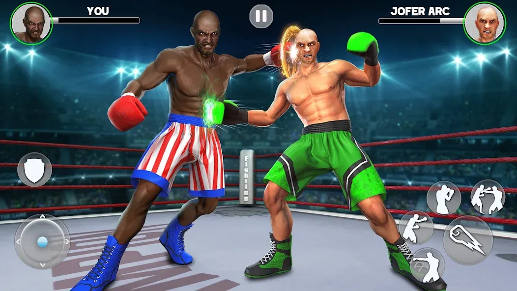Kick Boxing Games: Fight Game [МОД Бесконечные монеты] Screenshot 4