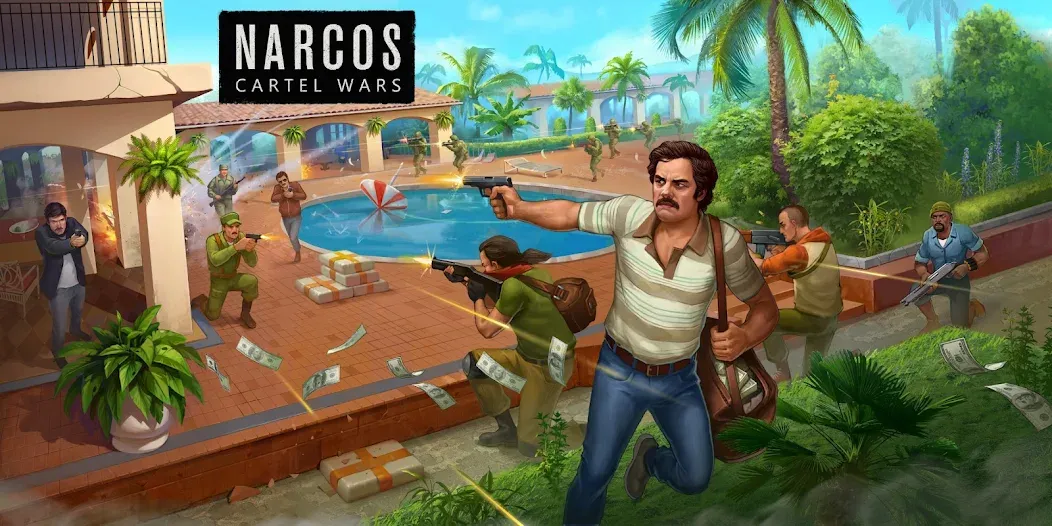 Narcos: Cartel Wars & Strategy (Наркос) [МОД Меню] Screenshot 1
