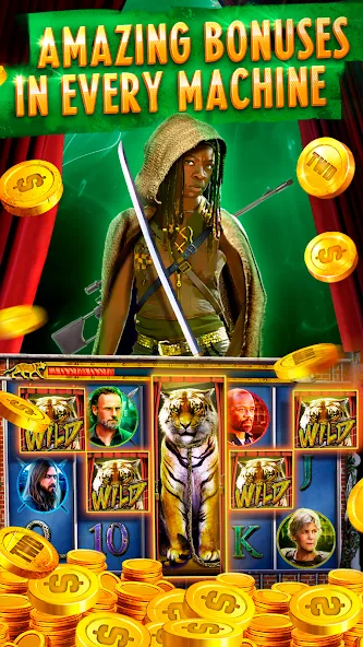 The Walking Dead Casino Slots (Зе Вокинг Дед Казино Слотс) [МОД Все открыто] Screenshot 4