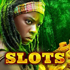Скачать взломанную The Walking Dead Casino Slots (Зе Вокинг Дед Казино Слотс)  [МОД Все открыто]