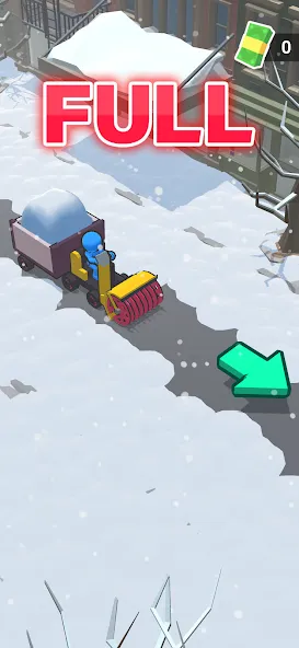 Snow shovelers - simulation (Сноубордисты) [МОД Menu] Screenshot 2