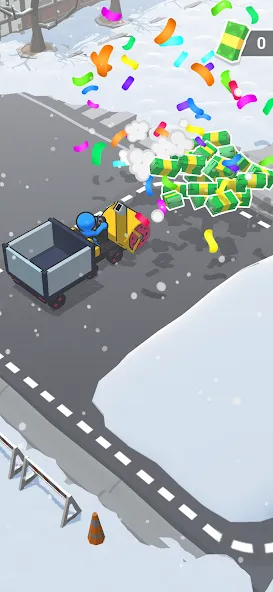 Snow shovelers - simulation (Сноубордисты) [МОД Menu] Screenshot 3