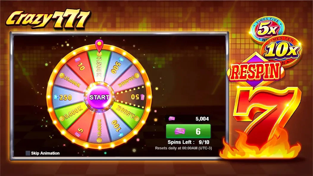 Crazy 777 Slot-TaDa Games (Крэйзи 777 Слот) [МОД Unlimited Money] Screenshot 5