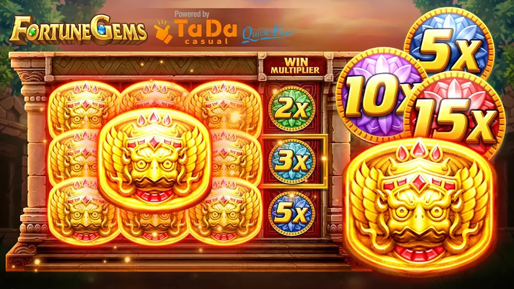 Slot Fortune Gems-TaDa Games (Слот Форчун Гемс) [МОД Меню] Screenshot 1