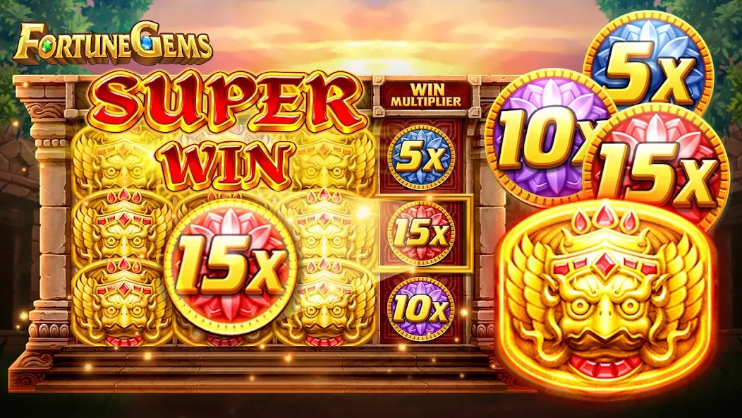 Slot Fortune Gems-TaDa Games (Слот Форчун Гемс) [МОД Меню] Screenshot 2