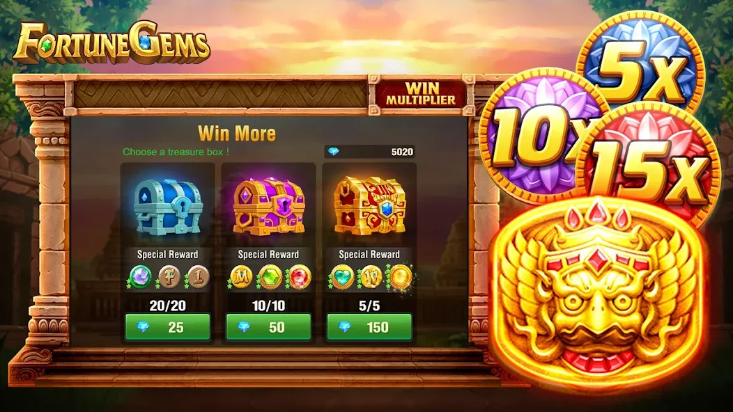 Slot Fortune Gems-TaDa Games (Слот Форчун Гемс) [МОД Меню] Screenshot 4