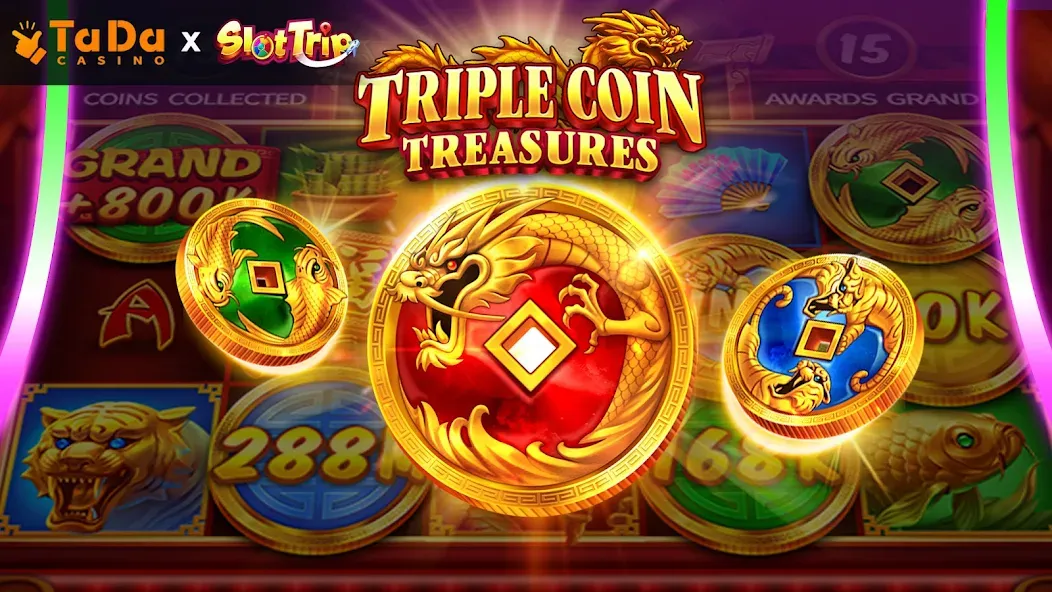 SlotTrip Casino - TaDa Slots (СлотТрип) [МОД Бесконечные деньги] Screenshot 1
