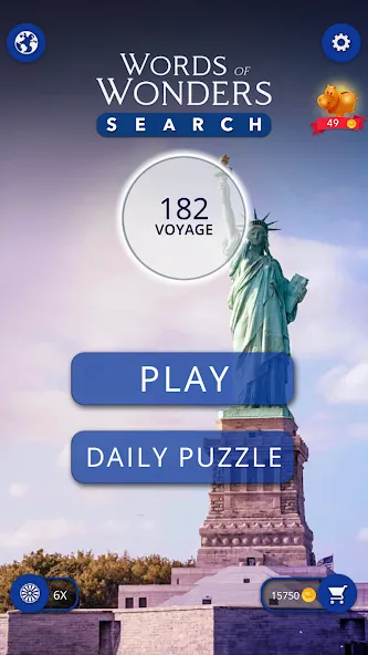 Words of Wonders: Search (Вордс оф Вондерс) [МОД Много монет] Screenshot 3