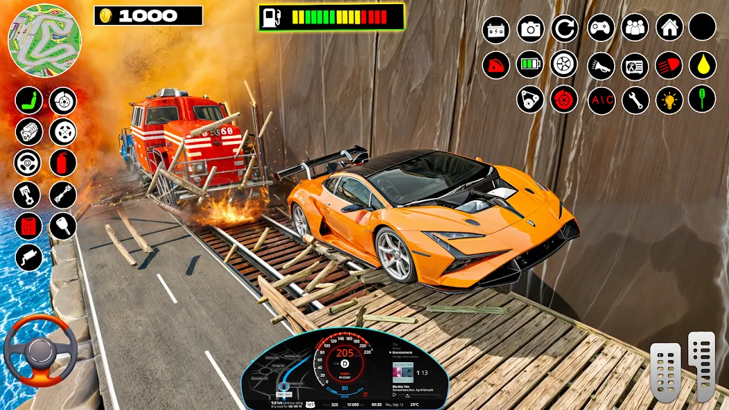 Rampa Car Game: GT Car stunts (Мега Рэмпс) [МОД Бесконечные монеты] Screenshot 1