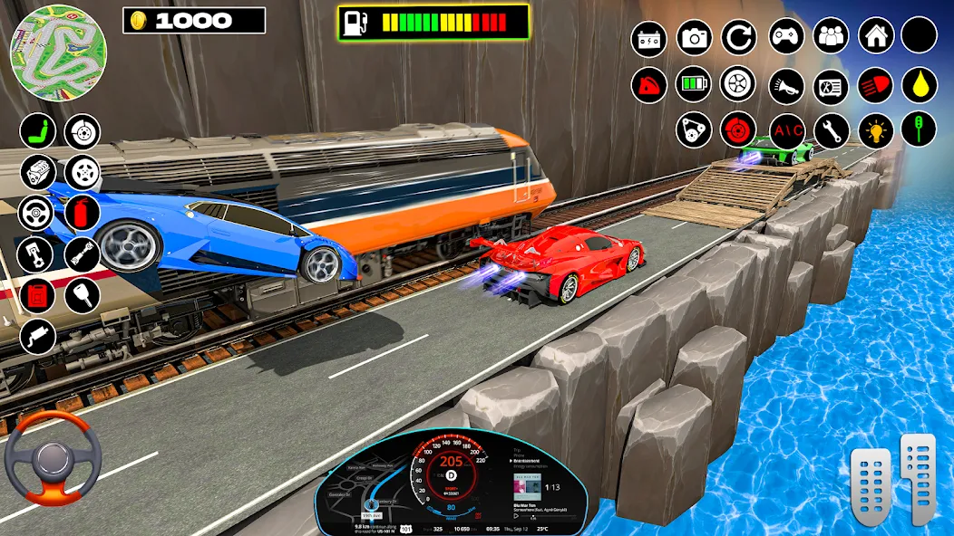Rampa Car Game: GT Car stunts (Мега Рэмпс) [МОД Бесконечные монеты] Screenshot 2