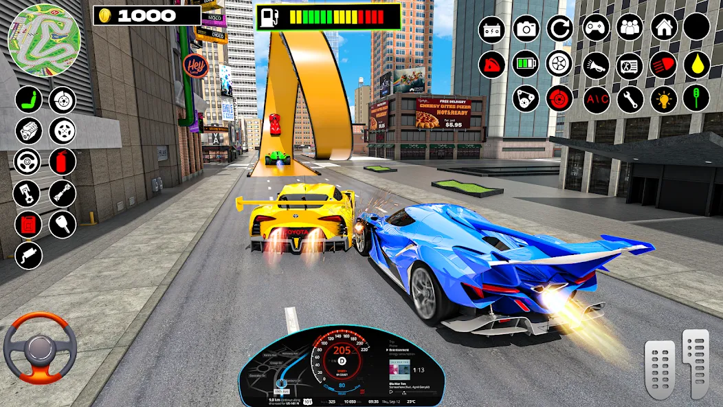 Rampa Car Game: GT Car stunts (Мега Рэмпс) [МОД Бесконечные монеты] Screenshot 4