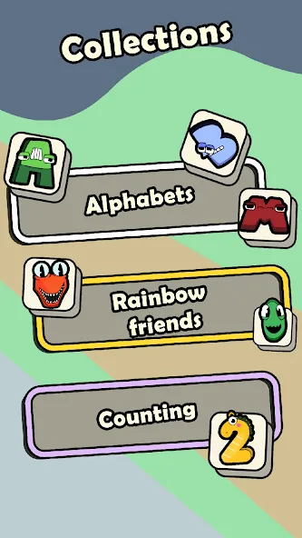 Alphabet Magic Tiles Match 3D (Алфавит Магические Плитки Совпадения 3D) [МОД Все открыто] Screenshot 3