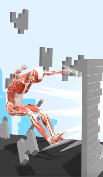 Human Run (Хуман Ран) [МОД Бесконечные монеты] Screenshot 4