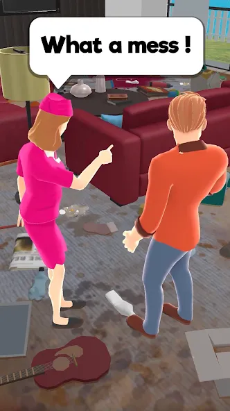 Clean It All hoarding cleaning (Клин ит ол хоардинг клининг) [МОД Бесконечные деньги] Screenshot 1