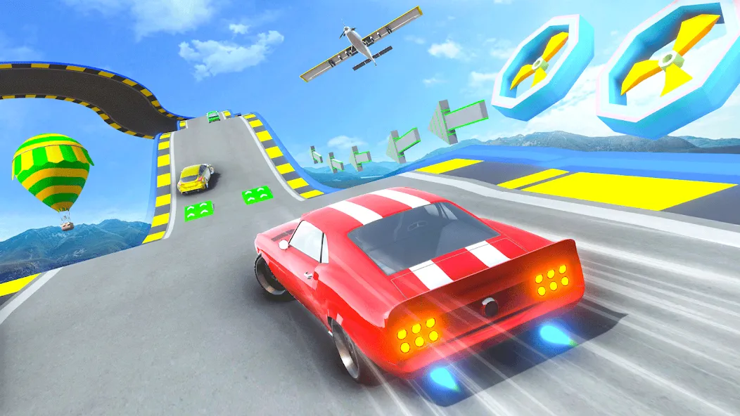 Ramp Car Games: GT Car Stunts (Рамп Кар Игры) [МОД Бесконечные монеты] Screenshot 3