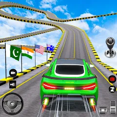 Скачать взломанную Ramp Car Games: GT Car Stunts (Рамп Кар Игры)  [МОД Бесконечные монеты]