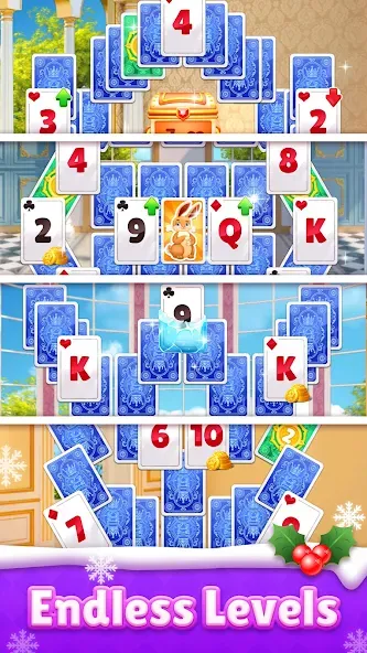 Royal Solitaire Tripeaks [МОД Меню] Screenshot 3