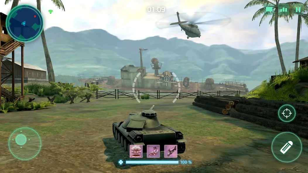 War Machines：Tanks Battle Game (Вар Машины) [МОД Unlocked] Screenshot 1