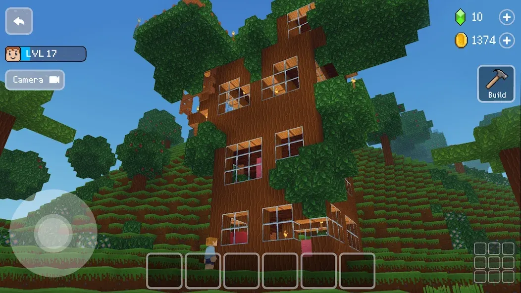 Block Craft 3D：Building Game [МОД Много монет] Screenshot 1