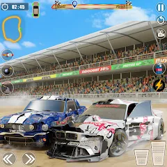 Скачать взломанную Demolition Derby: Car Games  [МОД Menu]