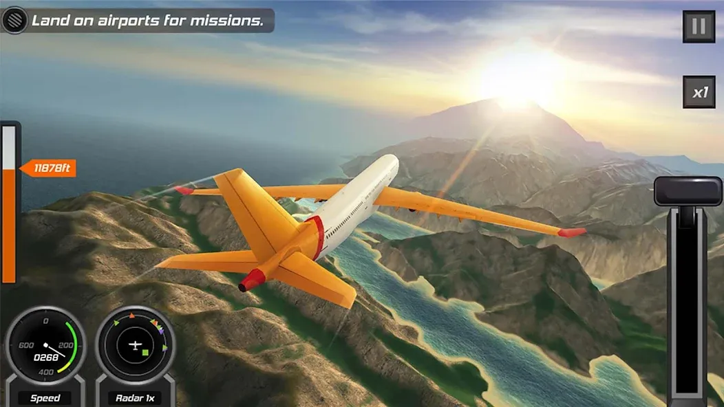 Flight Pilot: 3D Simulator [МОД Unlocked] Screenshot 5