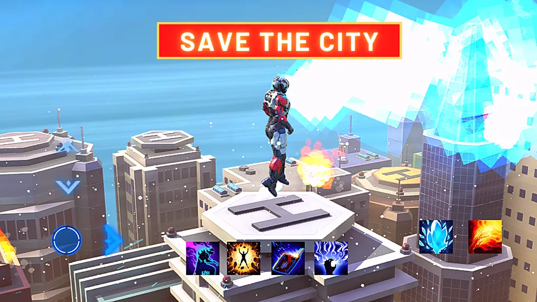 Super hero Flying iron jet man [МОД Бесконечные деньги] Screenshot 5