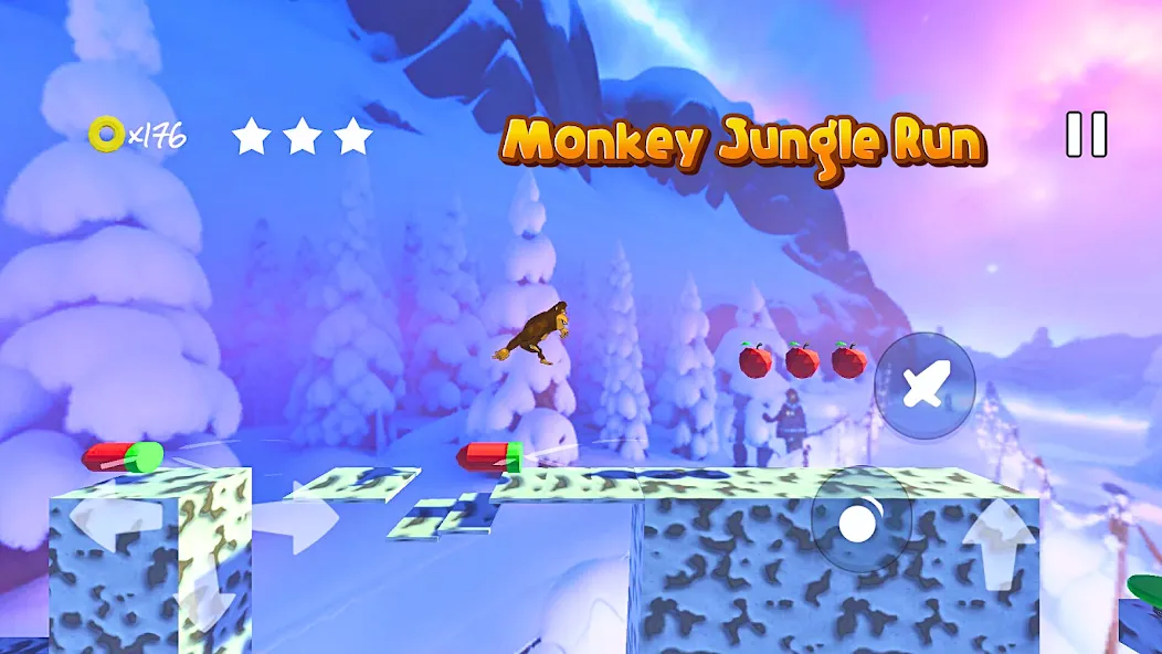 Monkey jungle run kong gorilla [МОД Unlocked] Screenshot 4