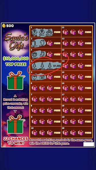 Lottery Scratchers Ticket Off (Лотерейный билет на ободрителейскретчи) [МОД Menu] Screenshot 3