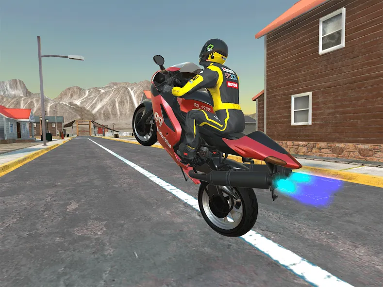 Moto bike Driving: Mega Ramp [МОД Бесконечные деньги] Screenshot 4