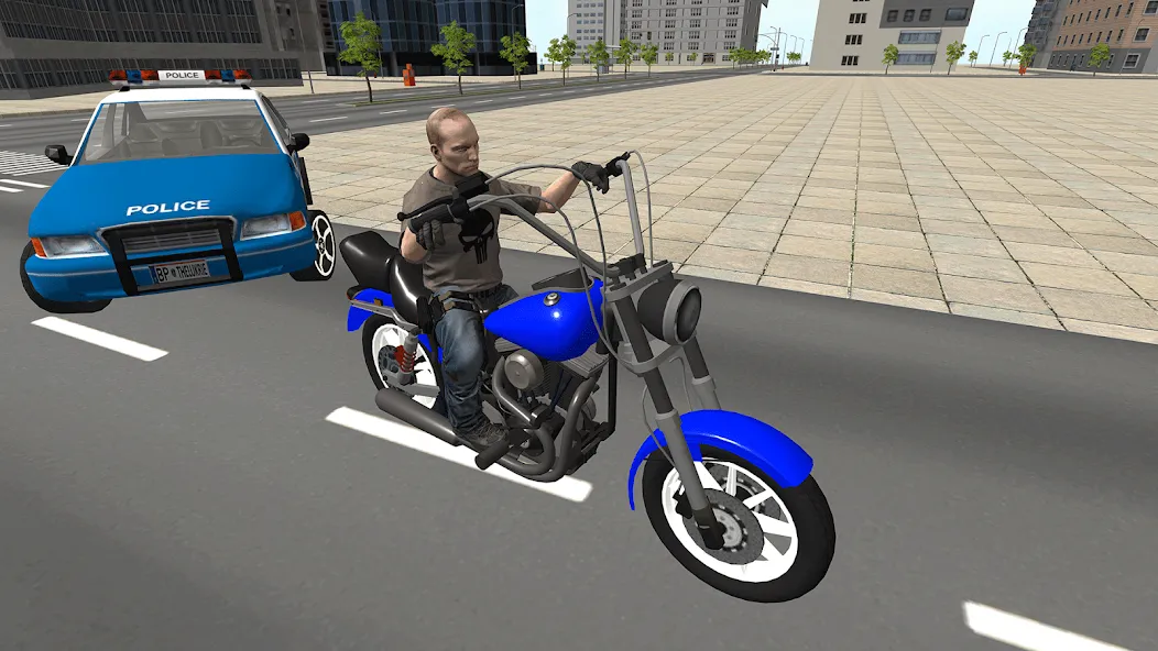 Bike Driving: Police Chase [МОД Mega Pack] Screenshot 3